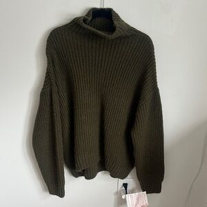 Olive Green Women's Sweater